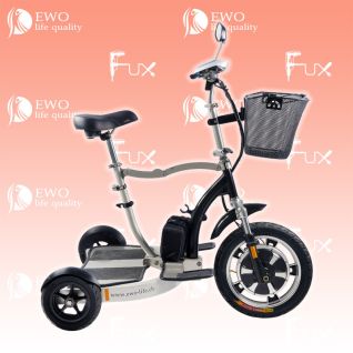 EWO life quality E-Rollator Lenker nach vorne gebogen