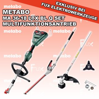 Metabo MA 36-18 LTX BL Q SET Multifunktionsantrieb