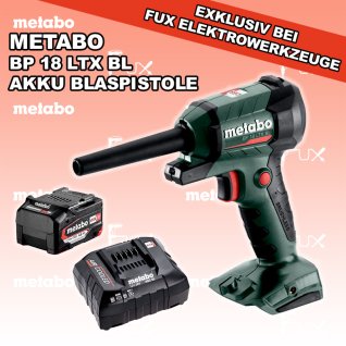 Metabo BP 18 LTX BL Akku Blaspistole 