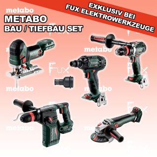 Metabo Bau / Tiefbau Set 1 SOLO