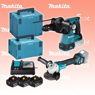 Makita DLX2256TJ1 2 Maschinen 18V